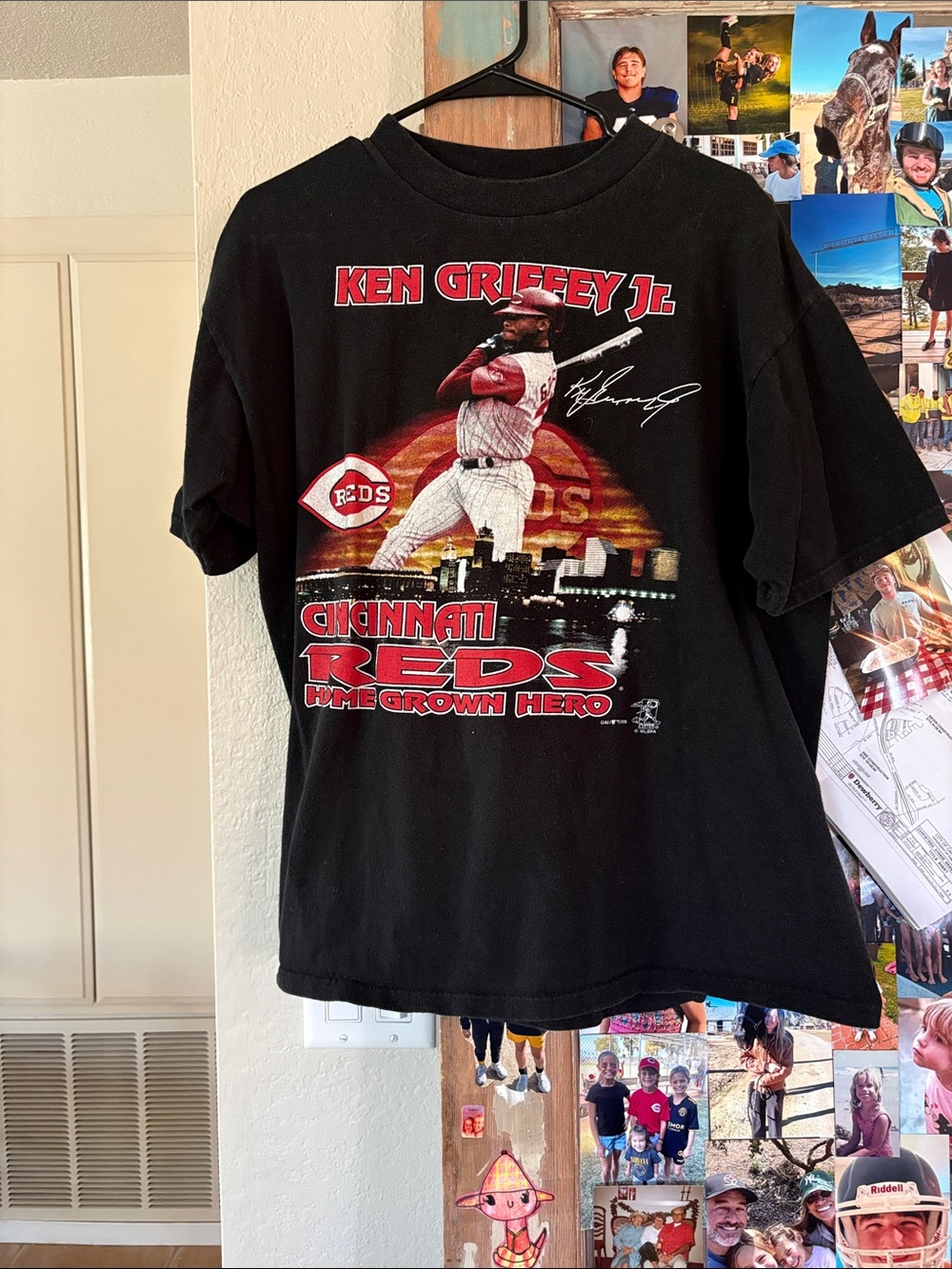 Ken Griffey Jr. t-shirt.